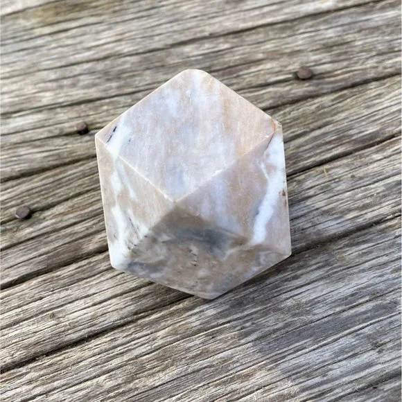 Vintage marble Geometric Paperweight Desk Decor - Picture 12 of 14